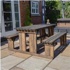 Garden & Outdoor Furniture Rutland County Garden Furniture Tinwell 5ft Picnic Bench