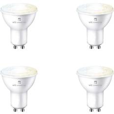 Wiz gu10 white Ansell Lighting 4lite WiZ connected GU10 Smart Bulb Tuneable White WiFi/Bluetooth Pack of Four, white