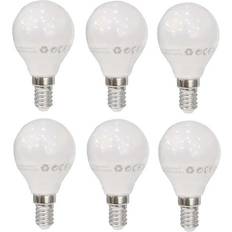 Light Bulbs 6W LED Ball Bulb E14 3000K Energy Saving White 6