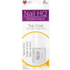 Led negle lampe Nail HQ Top Coat Overlag Uden Brug UV LED Lampe - 8 ml