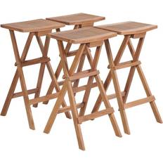 Outdoor Bar Stools vidaXL 4x Solid