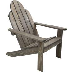 Zonnebaden Zonnestoelen ECD Germany Tuinstoel Adirondack Hout 92.5 x 69.5 x 89 cm