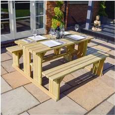 Garden & Outdoor Furniture Rutland County Garden Furniture Tinwell 5ft Picnic