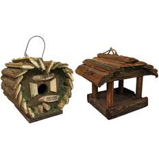 Selections Wooden Bird & Love Bird Nest Box