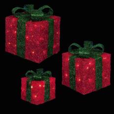 Red Candles & Accessories Premier Decorations Lit Christmas Tree Gift Boxes LED Candle