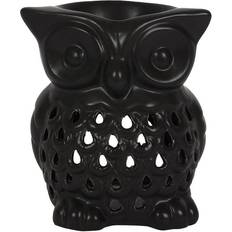 Something Different Black Owl Oil Burner Oljelampa