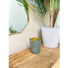 Blue Candle Holders Geko Botanical Love Tealight 8cm Candle Holder