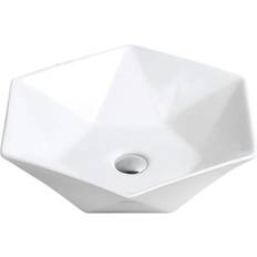 Bathroom Sinks Karran VC-601-WH Valera Vessel Sink