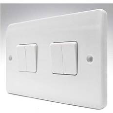 MK 10A 2 Way White Switch