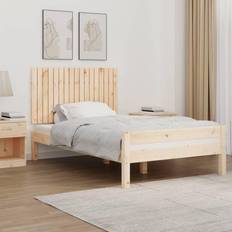 Beds & Mattresses vidaXL Solid Wood Pine 108 x 3 x 60 cm Brown Headboard