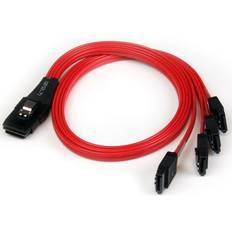 Cable 50cm Mini SAS Serial Attached SCSI SFF 8087 4x SATA Reversible