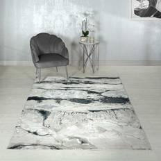 Asiatic Extra Large 200x290cm Aurora Silver, Grey, Black