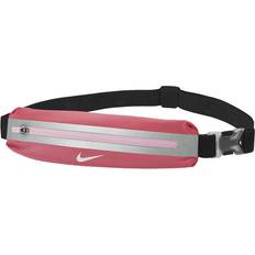 Nainen - Vaaleanpunainen Lanttelilaukut Nike Slim Waist Pack 2.0 Archaeo Pink/black/silver, Unisex, varusteet, laukut & reput, Koripallo, Vaaleanpunainen, ONESIZE