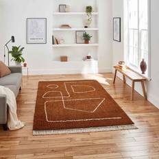 Think Rugs Boho A474 Yellow, Orange
