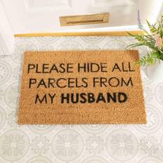 Polypropylene Entrance Mats Doormats Please Hide All Parcels My Husband