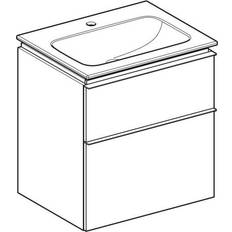 Badeværelsesmøbler Geberit Icon møbelpakke 600x480x630mm