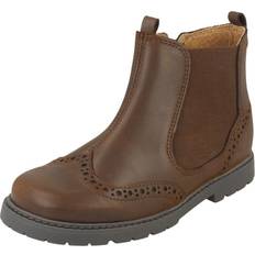 Start-rite Chelsea, Brown leather zip-up boots