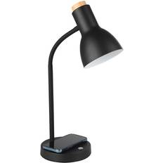 Trä Bordslampor Eglo Veradal-Qi black Bordslampa