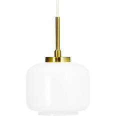 DYBERG LARSEN Arp Opal/Brass Pendant Lamp ∅ 15cm