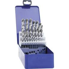 Exact 32004 HSS Metal twist drill bit set 25-piece cut DIN 338 Cylinder shank 1 Set