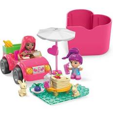 Mega Bloks Barbie Legetøj Mega Bloks Color Reveal Convertible Road Trip Rosa