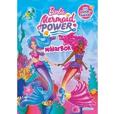 Barbie mermaid Kärnan Målarbok Barbie Mermaid Power