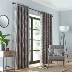 Brown Curtains & Accessories Fusion 72 Inch Prado