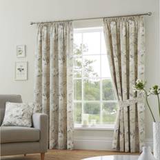 Eve room & Drapes Eve Floral Lined Pencil