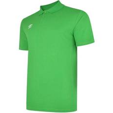 Umbro Boys Essential Polo Shirt (emerald/white)