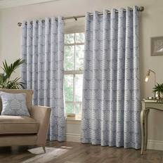 Paoletti Horto Jacquard Botanical Lined Eyelet