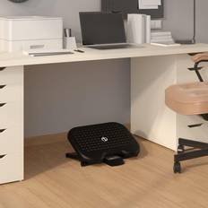 Fournitures de bureau ergonomiques vidaXL Repose-pieds Noir 46x34.5x11 cm