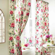 Furn Country Floral Pencil Pleat