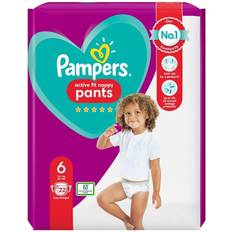 15.0 kg Diapers Pampers Active Fit Pants Size 6 15+kg 22pcs