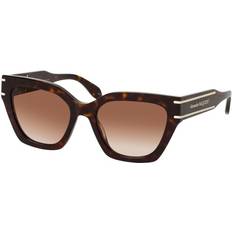 Alexander McQueen Solbriller Alexander McQueen AM0398S 002 - Tortoise