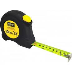 10m tape measure Rolson 10M 32Ft Lockable Hard Wearing 10m 25mm 50569 Measurement Tape