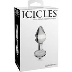 Jouets sexuels Pipedream Icicles Handblown Glas Anal Plug