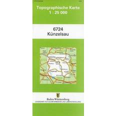 Kochfelder Topographische Karte Baden-Württemberg Künzelsau