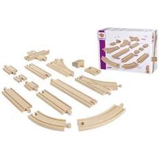 Eichhorn Train Track Extensions Eichhorn track, large track assortment 44-pcs. 100006405