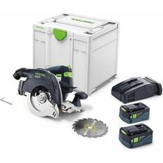 Festool Batterier Rundsave Festool Akku rundsav HKC 55 5,0 EBI-Plus-SCA