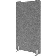 Boden Hammerbacher HAMMERBACHER Akustik-Trennwand grau 100,0 x 180,0 cm