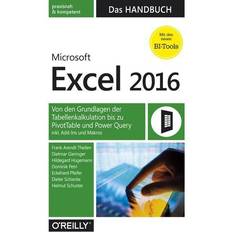 Excel program Microsoft Excel 2016 Das Handbuch