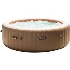 Bubbelpool Intex Uppblåsbart spabad Bubbelpool rund PureSpa