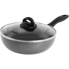 Wok Pans Oster Clairborne 9.5In Non Stick Lid