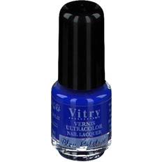 Vitry Mini Nagellack blau glänzend