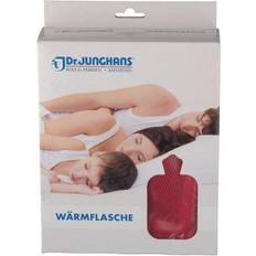 Flaschenwärmer Dr. Junghans Medical Wärmflasche Baby mit Bezug rot