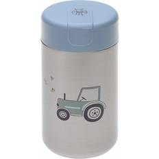 Barntermosar Lässig Thermo varmhållningskopp läckagesäker 480 ml/mat Jar Big Adventure Tractor, blå, 1310058496