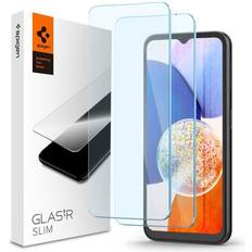 Protecteurs d'Écran Spigen Protecteur d'Écran Samsung Galaxy A14 en Verre Trempé Glas.tR Slim