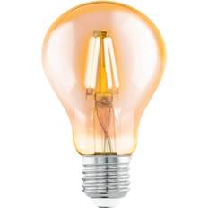 Eglo Lampade LED Eglo Lampadina led a goccia vintage Ambra E27 4W