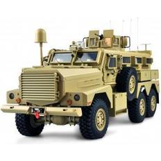 Ferngesteuerte Boote Amewi MRAP 6x6 US-Miltitärfahrzeug mit Licht/Sound/Rauch RTR (RTR Ready-to-Run) RC Auto