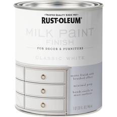 Indoor Use - White Paint Rust-Oleum Classic Matte Milk Paint Finish- 331049 White